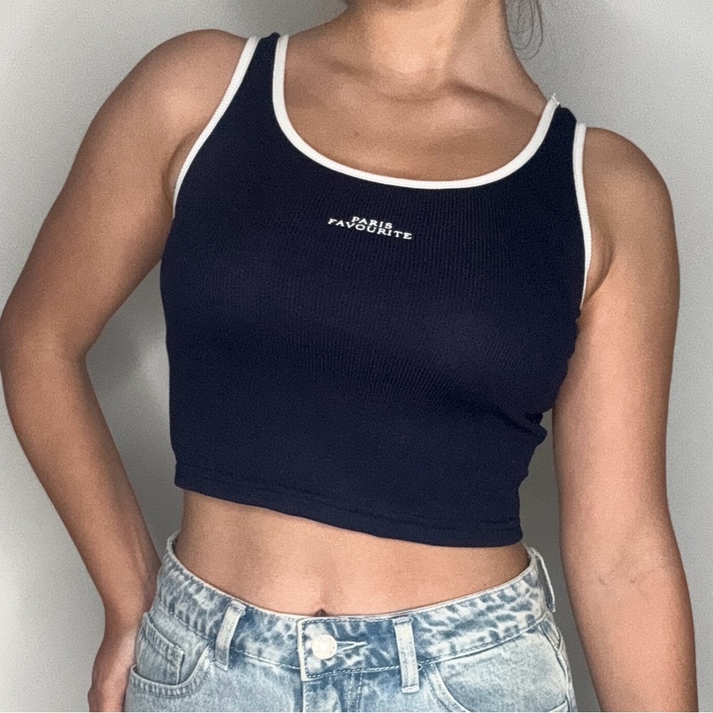 Blue tank top, SHEIN, size small, 90s